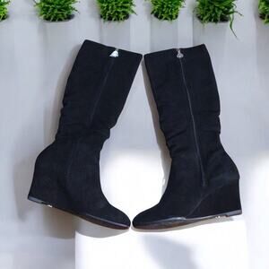 Bettye Muller Concept Suede Women's Karole Fashion Boot - Size 10 - black
